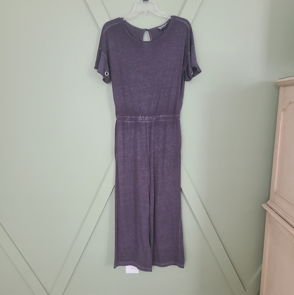Charcoal jumpsuit- Allison Brittney